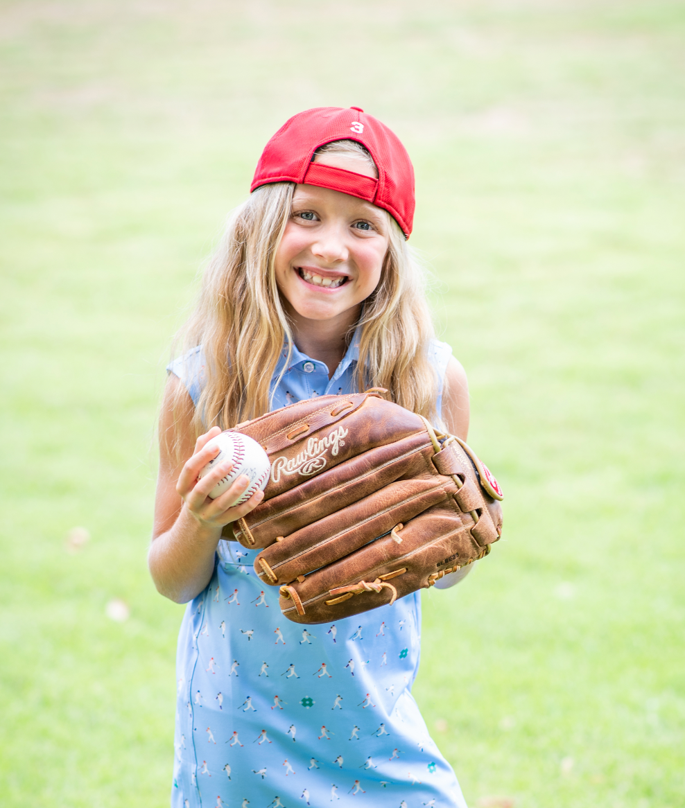 Batter Up Polo Sleeveless Dress