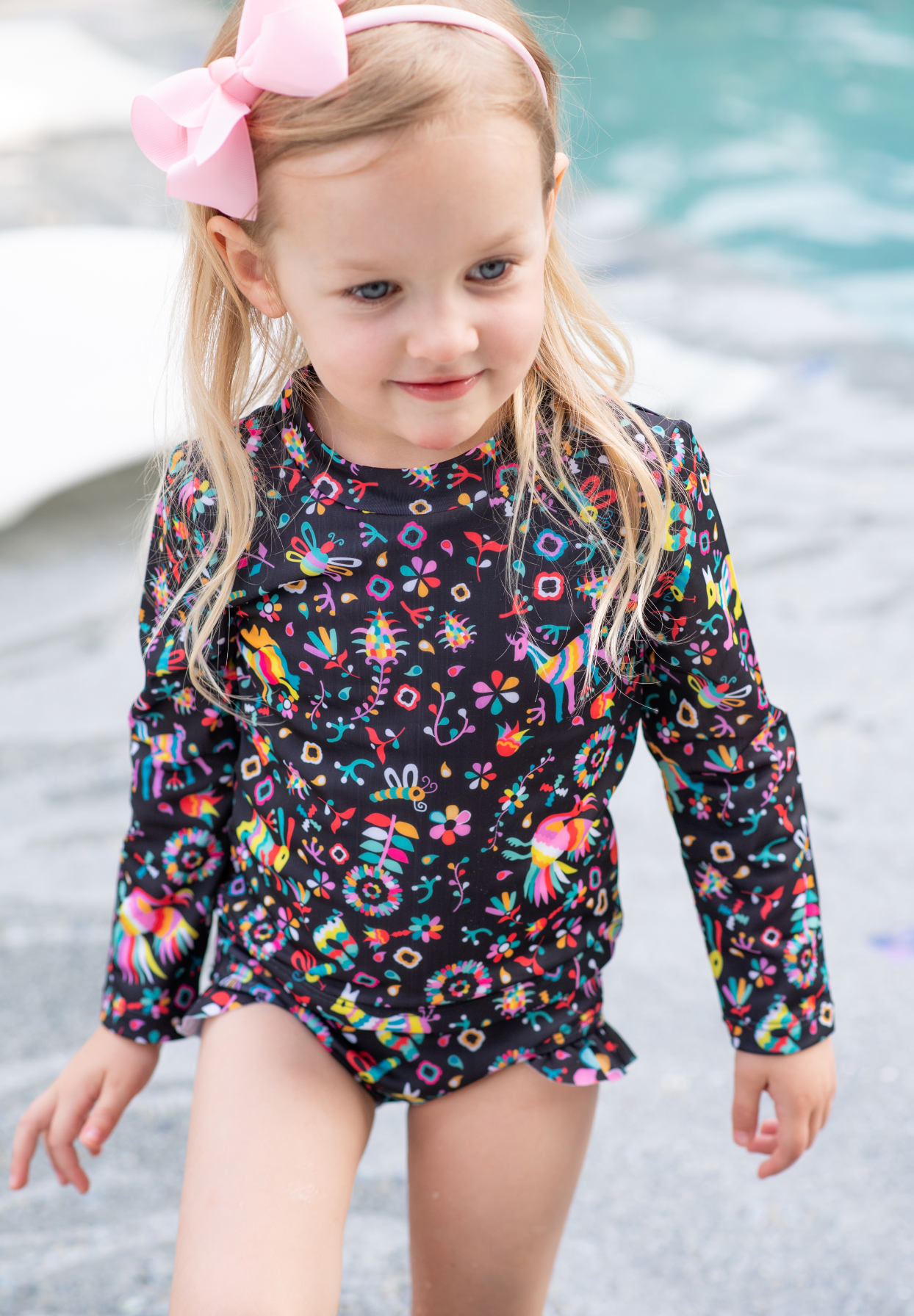 Dark Otomi Girl's Swimsuit