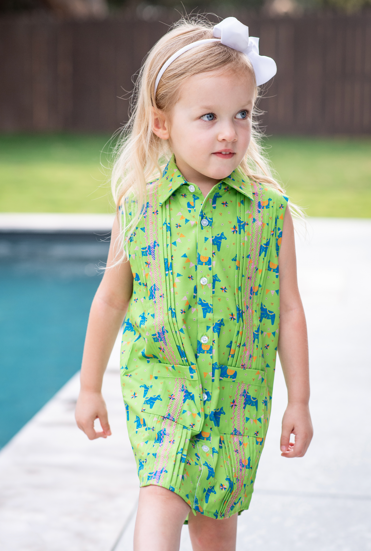 Guayabera - Fiesta Sleeveless Dress