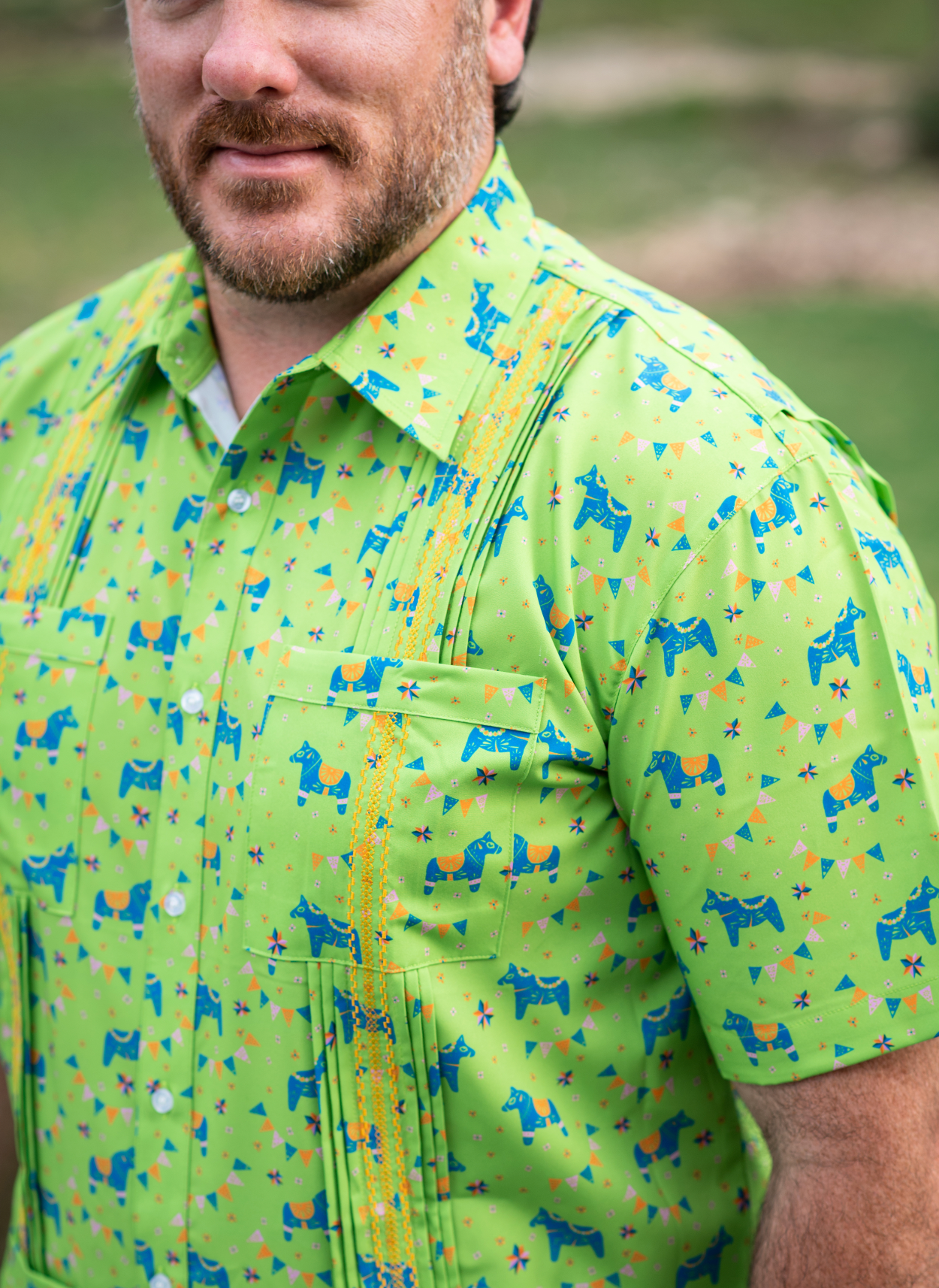 Men’s - Guayabera - Fiesta Short Sleeve Shirt
