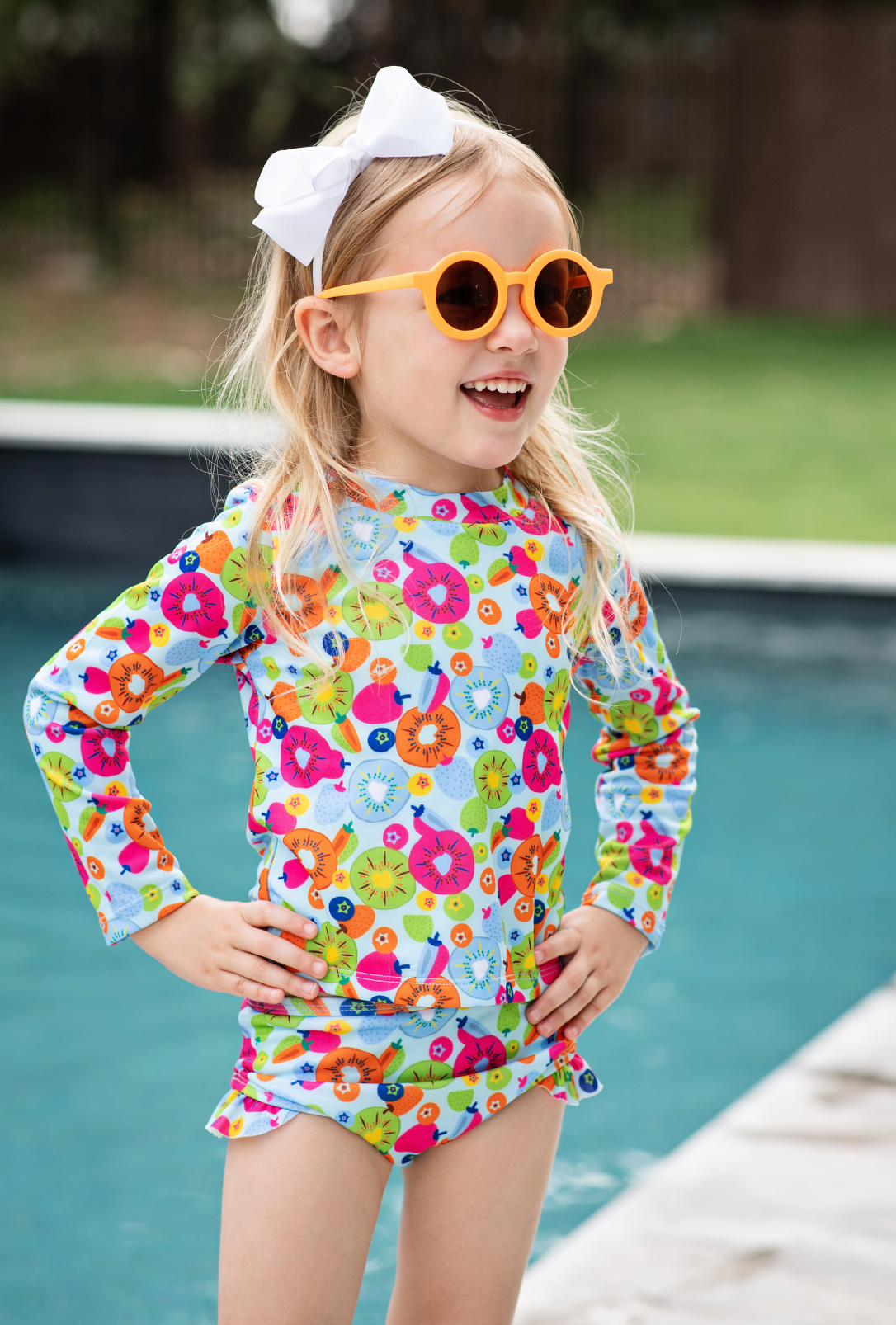 Fruit Salad Girl's Swimsuit