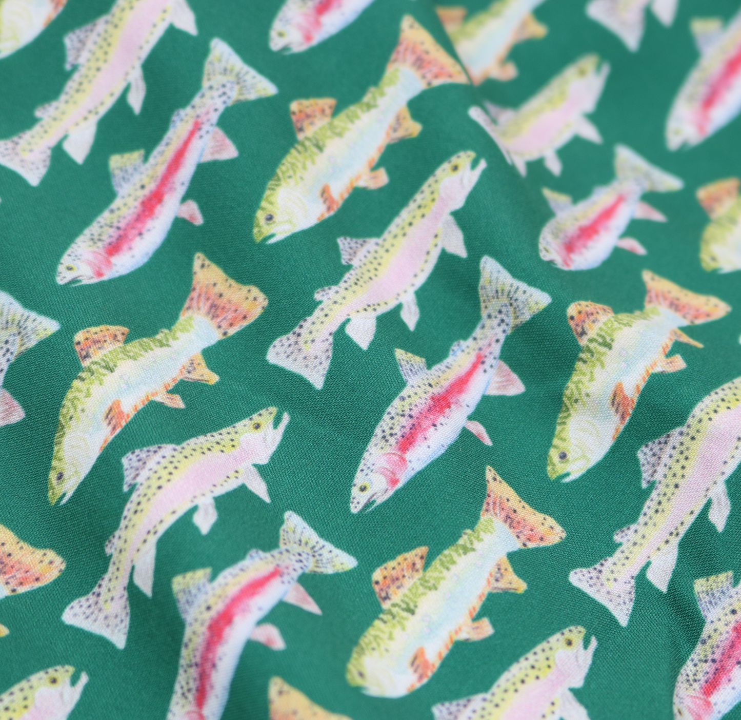 Evergreen Trout Long Sleeve Performance Tee