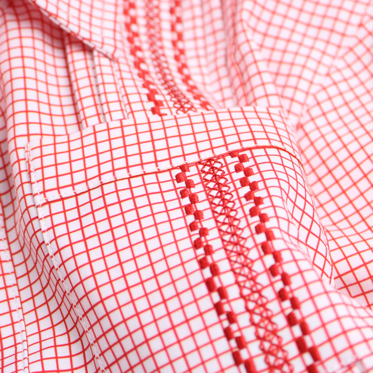 Guayabera - Gameday Red Short Sleeve Romper