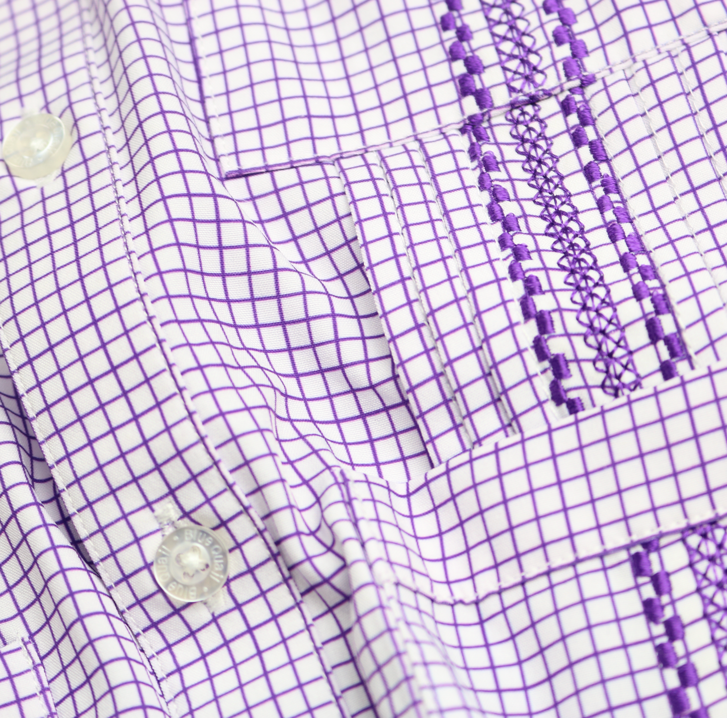 Guayabera - Gameday Purple Short Sleeve Romper