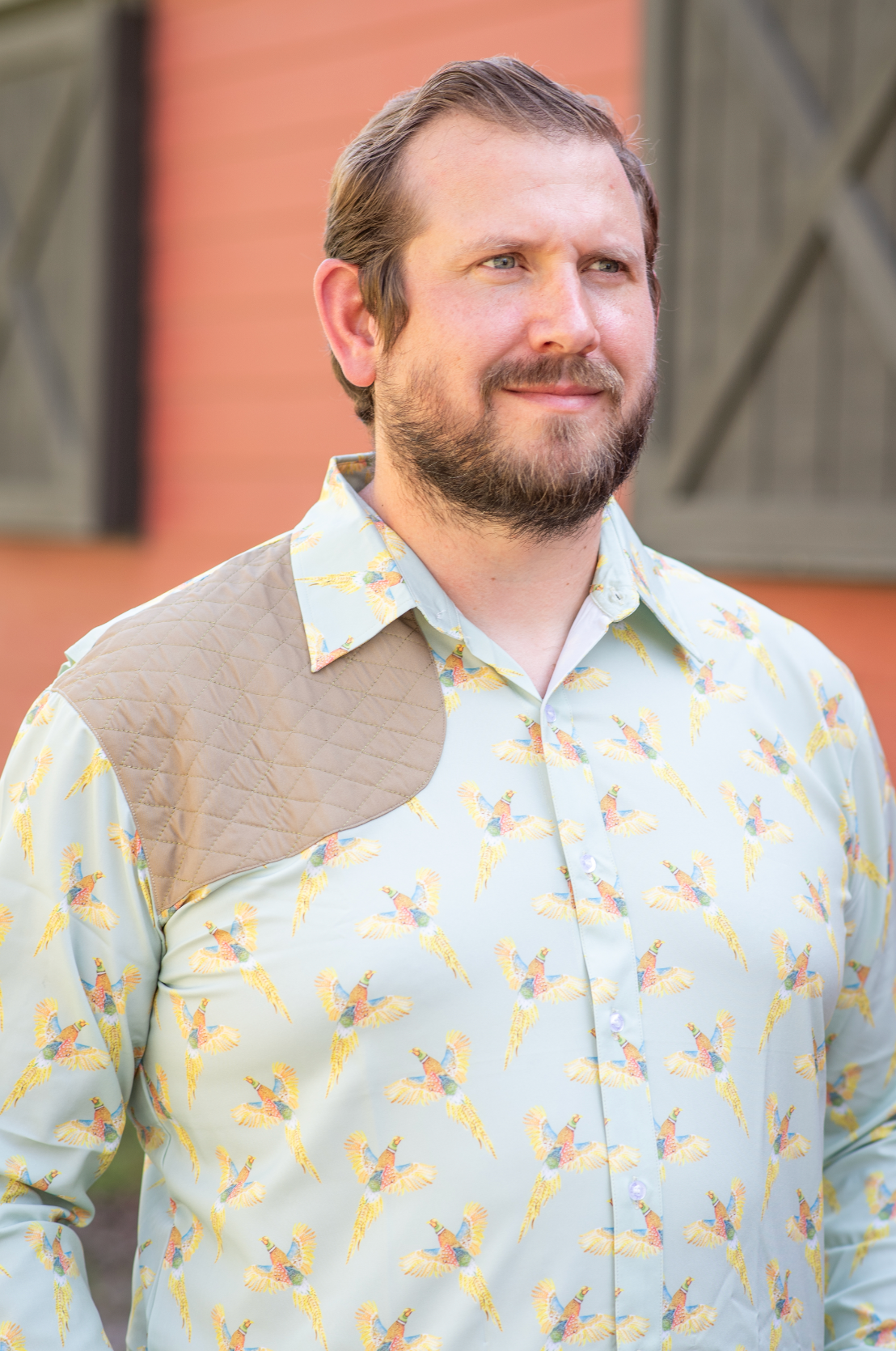 Men's - Pheasants Long Sleeve Shirt