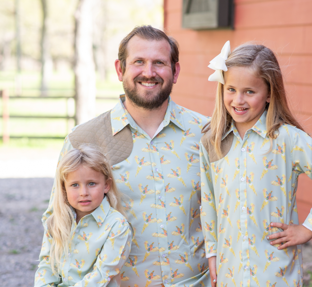 Men's - Pheasants Long Sleeve Shirt