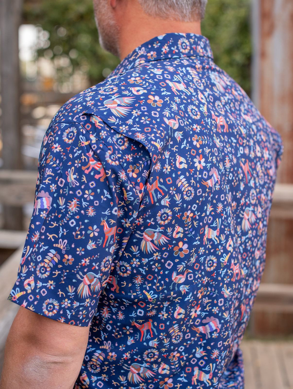Men’s - Guayabera - Fall Otomi Short Sleeve Shirt