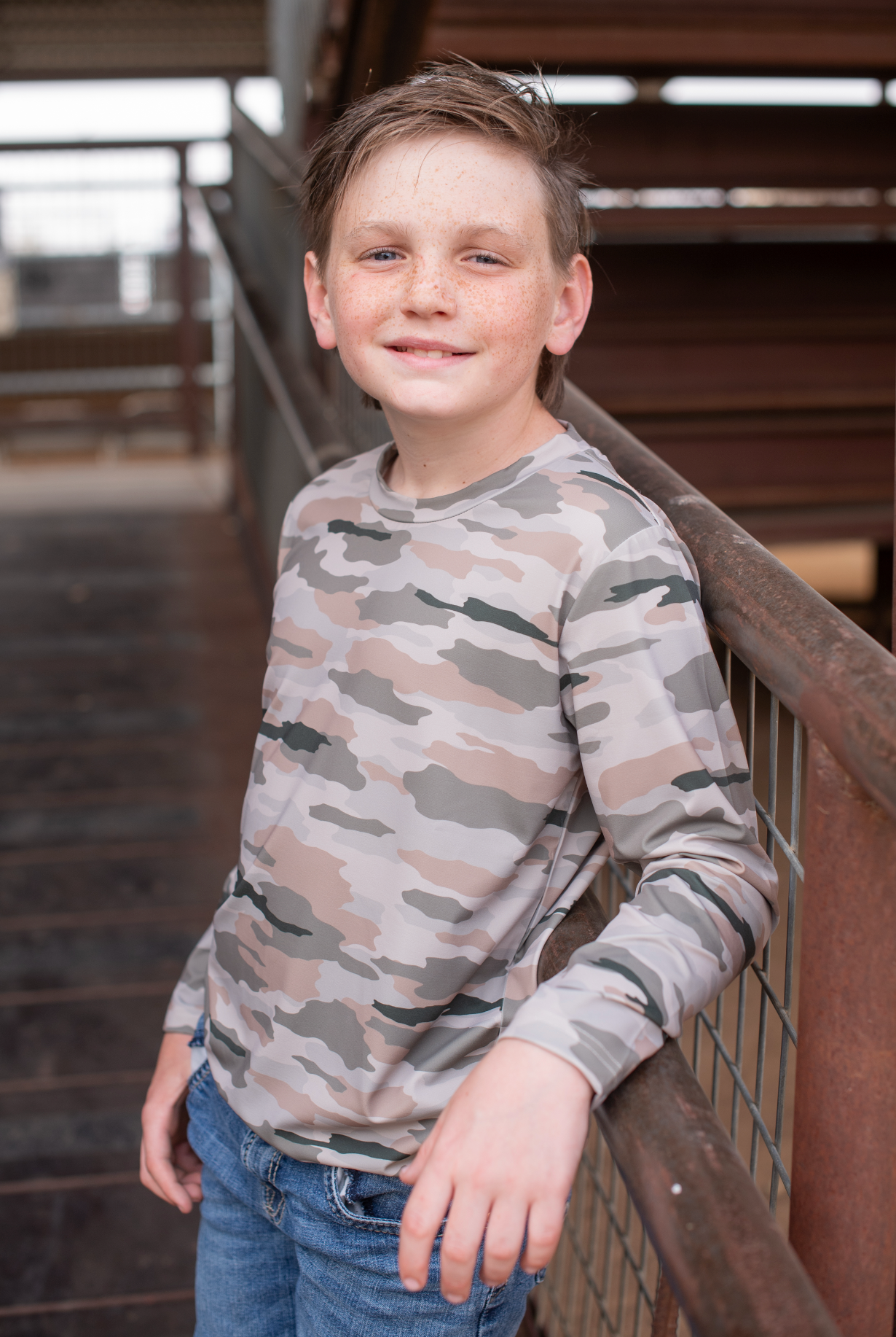 Classic Camo Long Sleeve Performance Tee