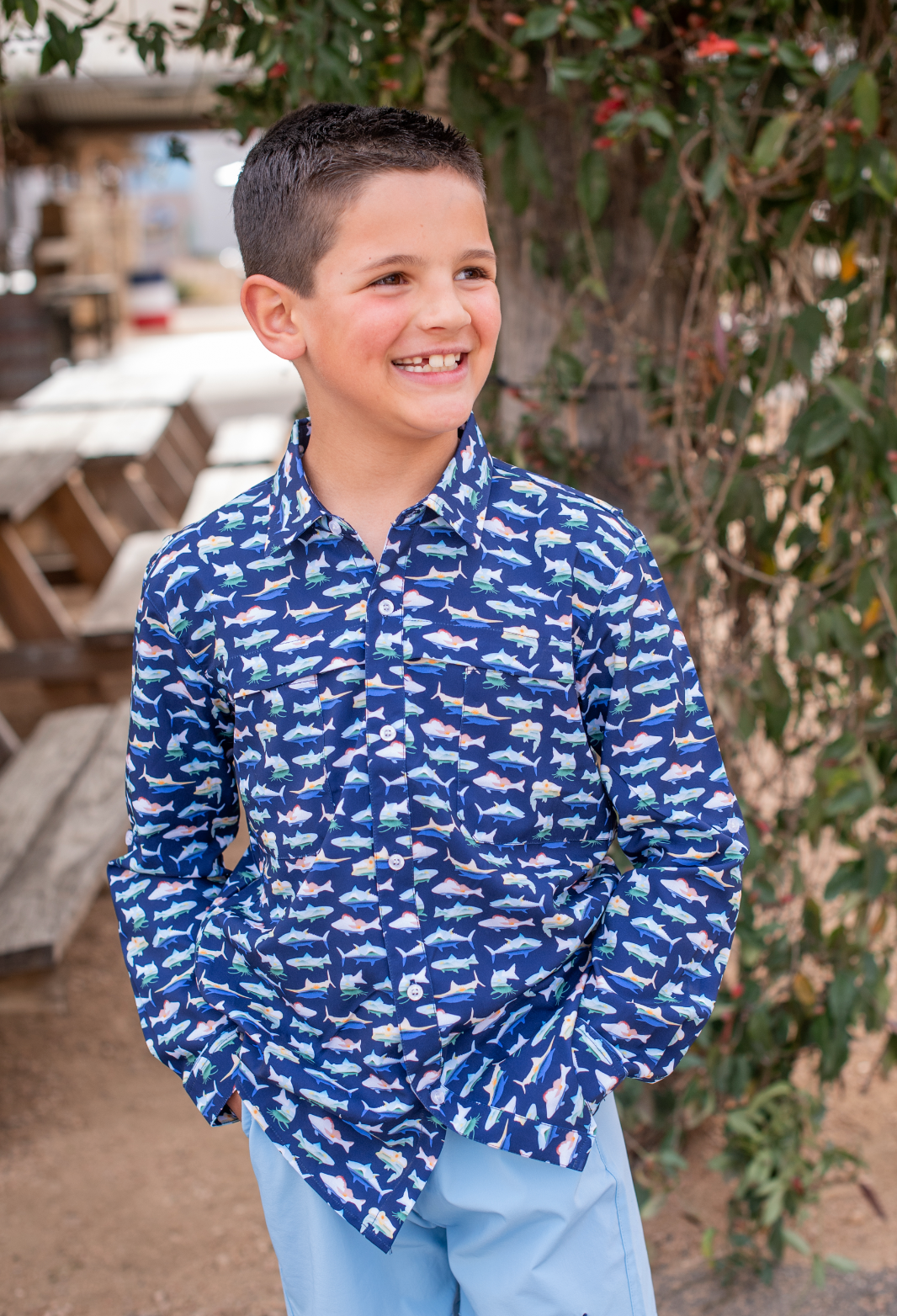 Catch Of The Day Long Sleeve Shirt