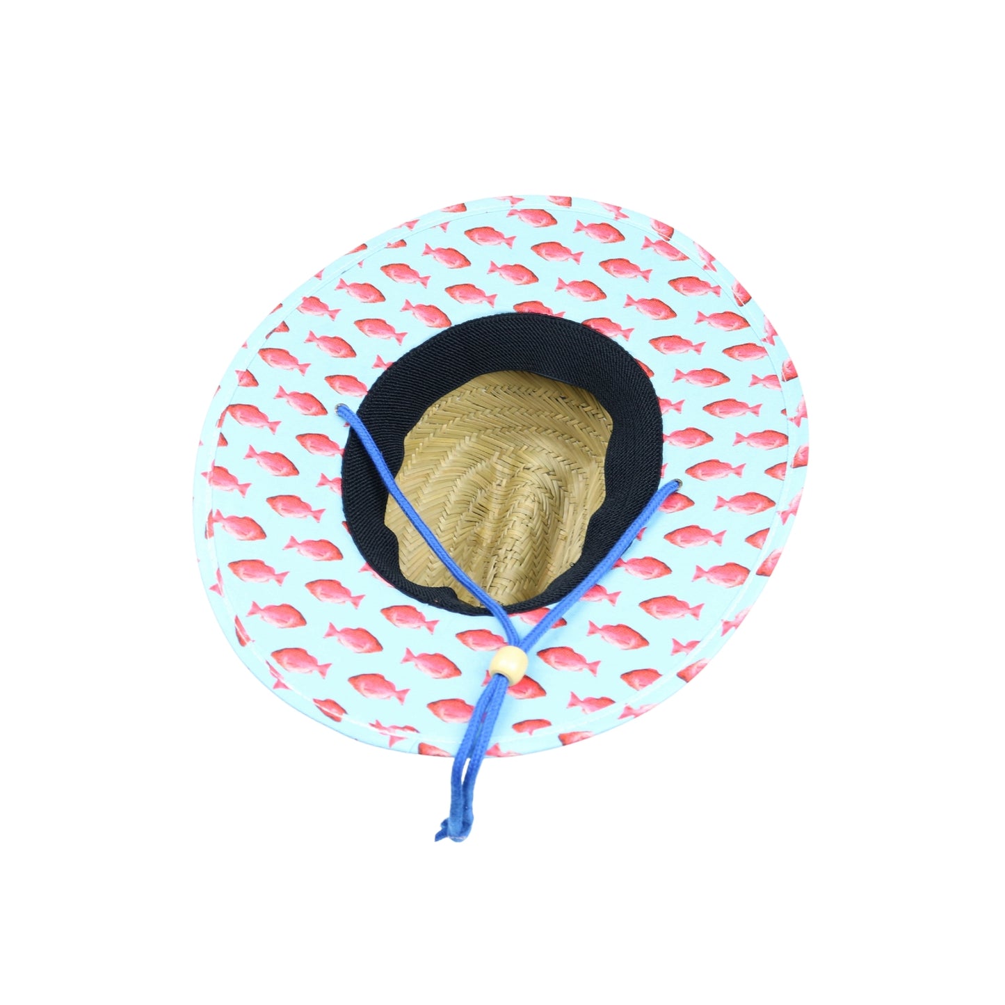 Red Snapper Straw Beach Hat