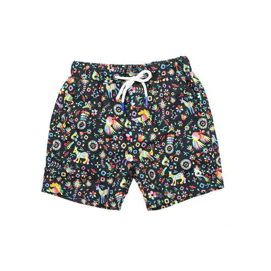 Dark Otomi Swim Trunk