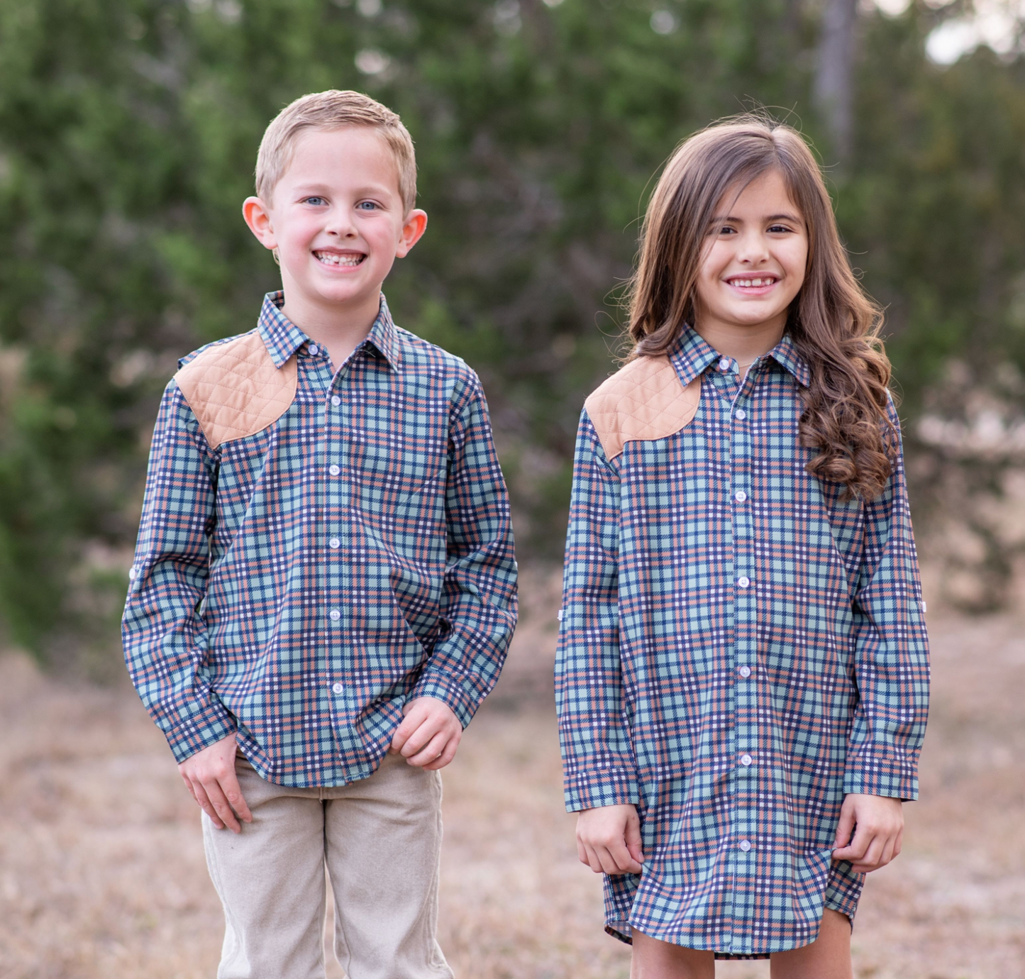 Fall Plaid Long Sleeve Shirt
