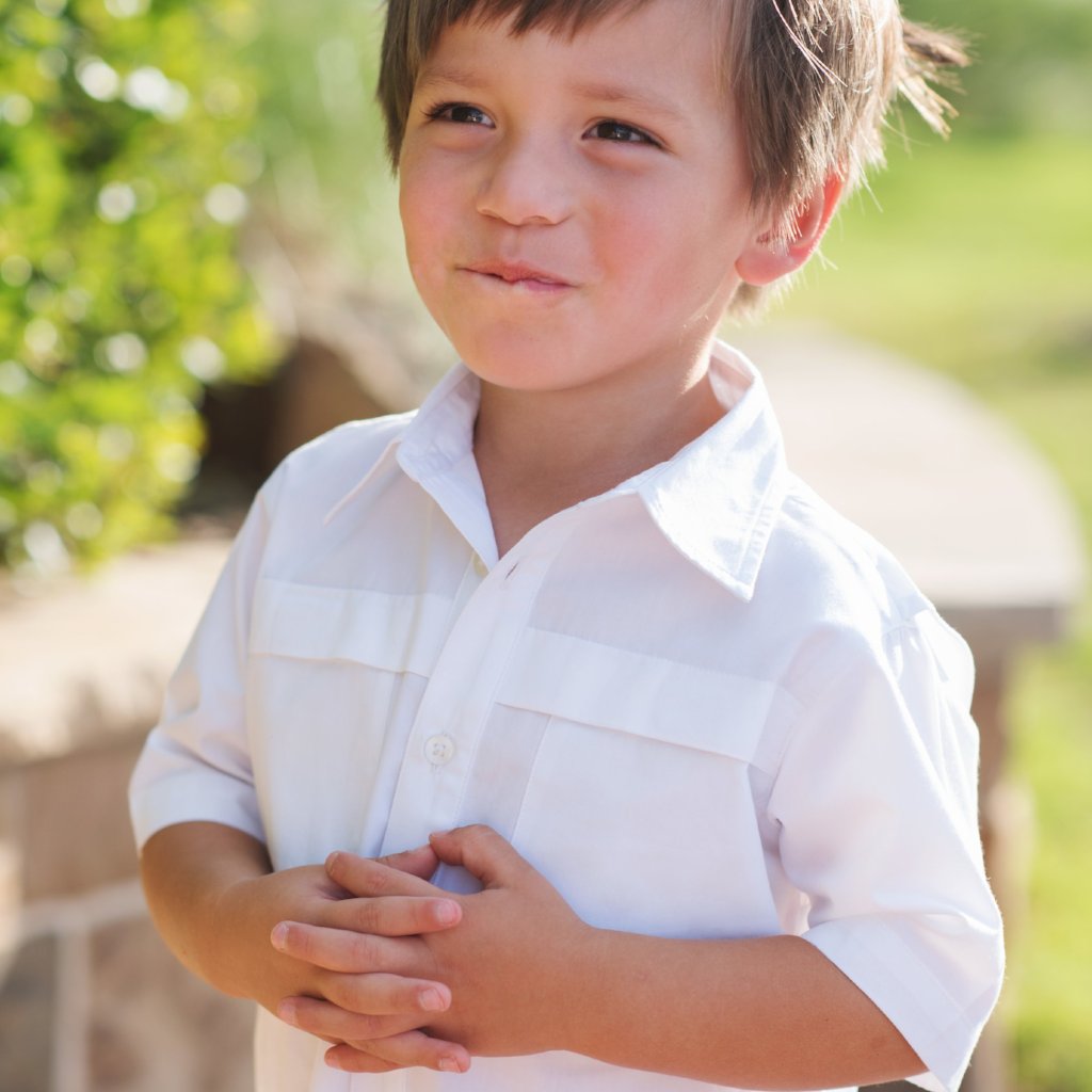White Short Sleeve Shirt