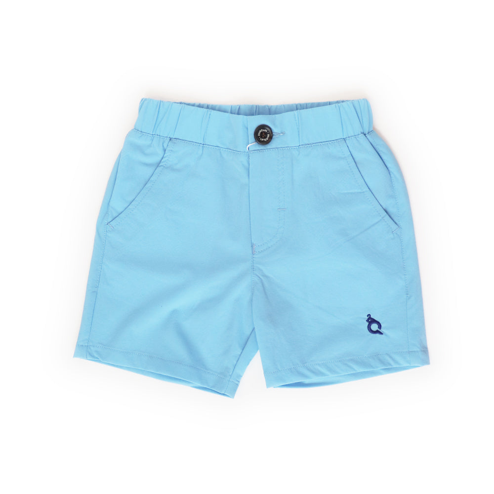 Light Blue Kids Shorts