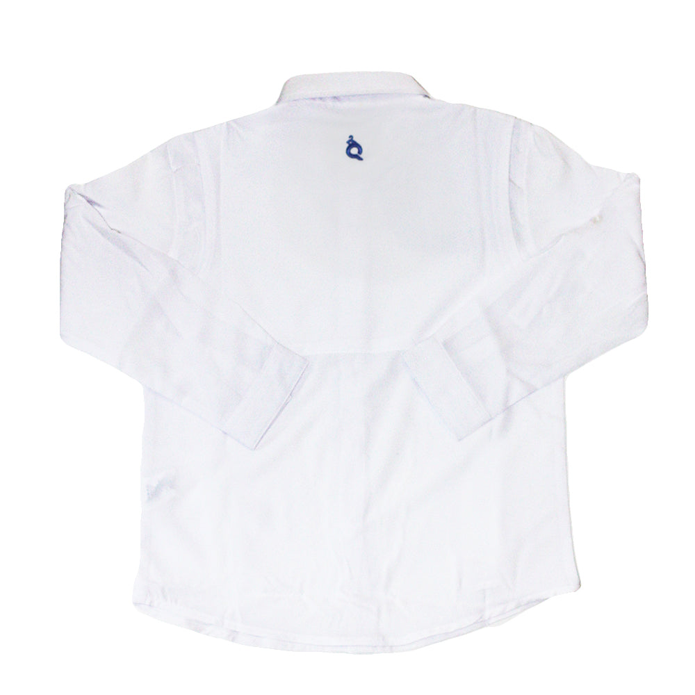 Men's - White & Retro Camo Long Sleeve Shirt