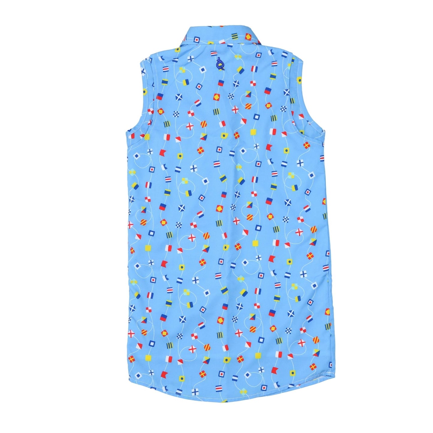 Nautical Flags Sleeveless Dress