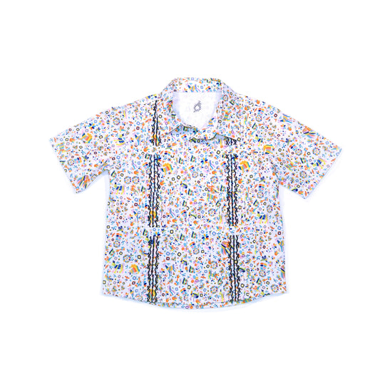 Men’s - Guayabera - Otomi Short Sleeve Shirt