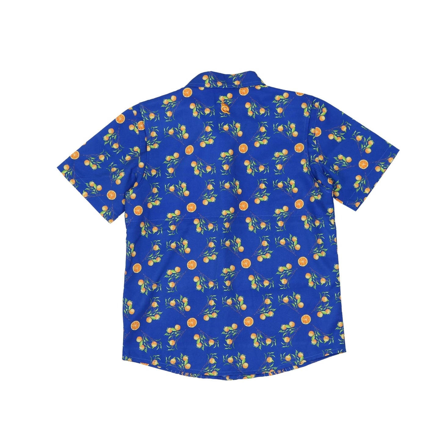 Guayabera - Citrus Lattice Short Sleeve Shirt