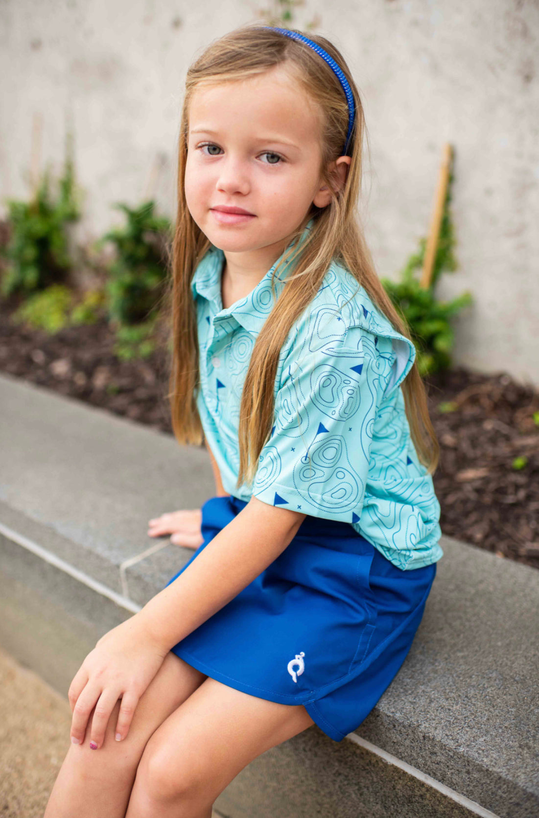Navy Blue Skort