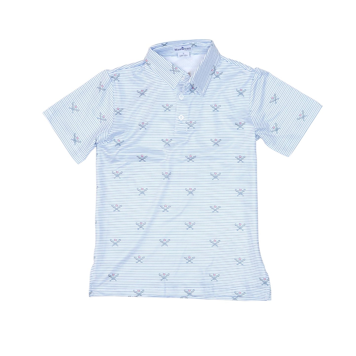 Men's - Baseball Polo Short Sleeve Shirt