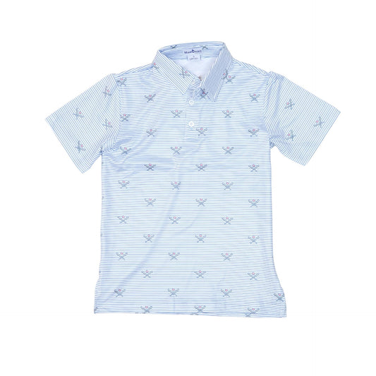 Men's - Baseball Polo Short Sleeve Shirt