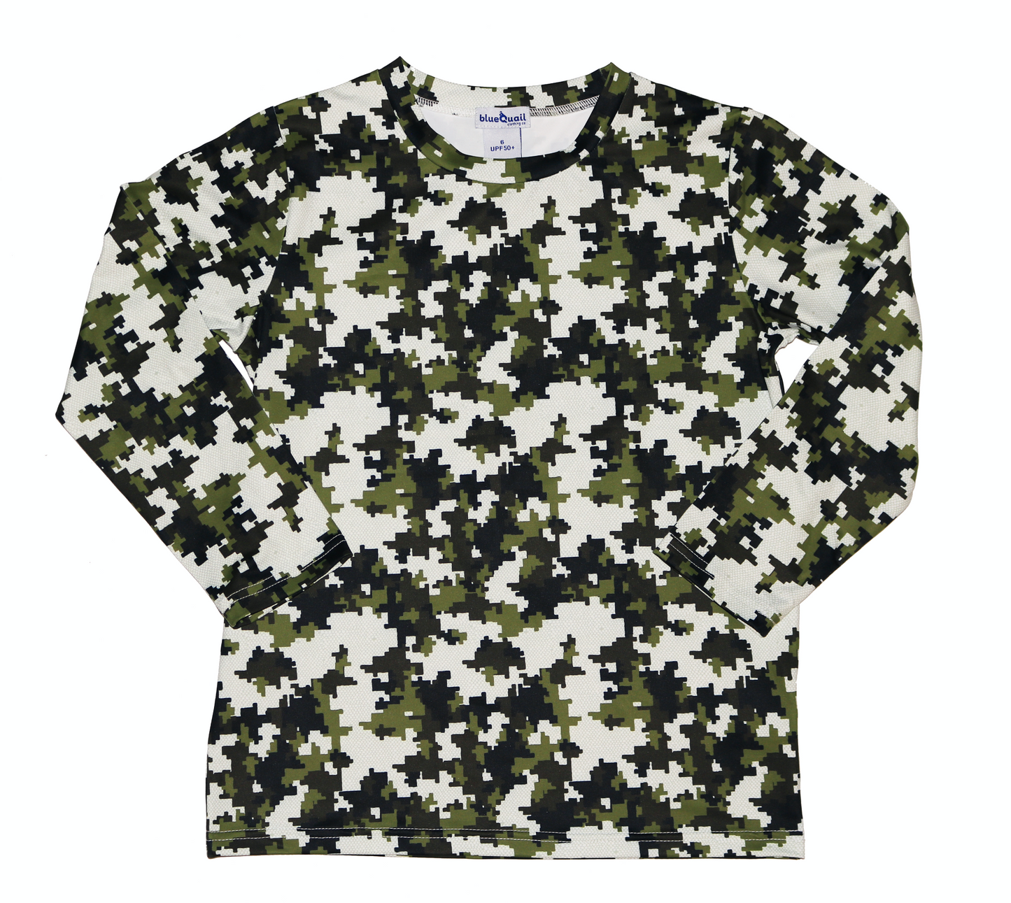 Digital Camo Long Sleeve Performance Tee
