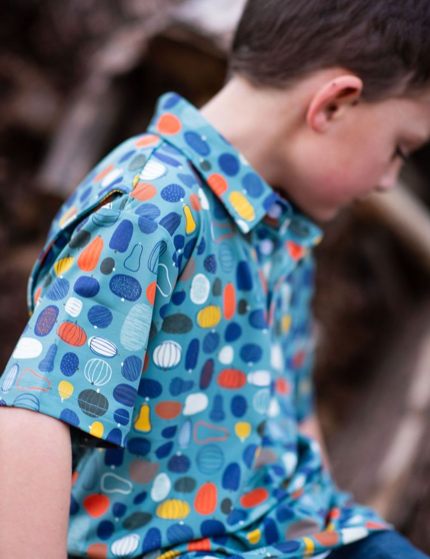 Pumpkins Polo Short Sleeve Shirt