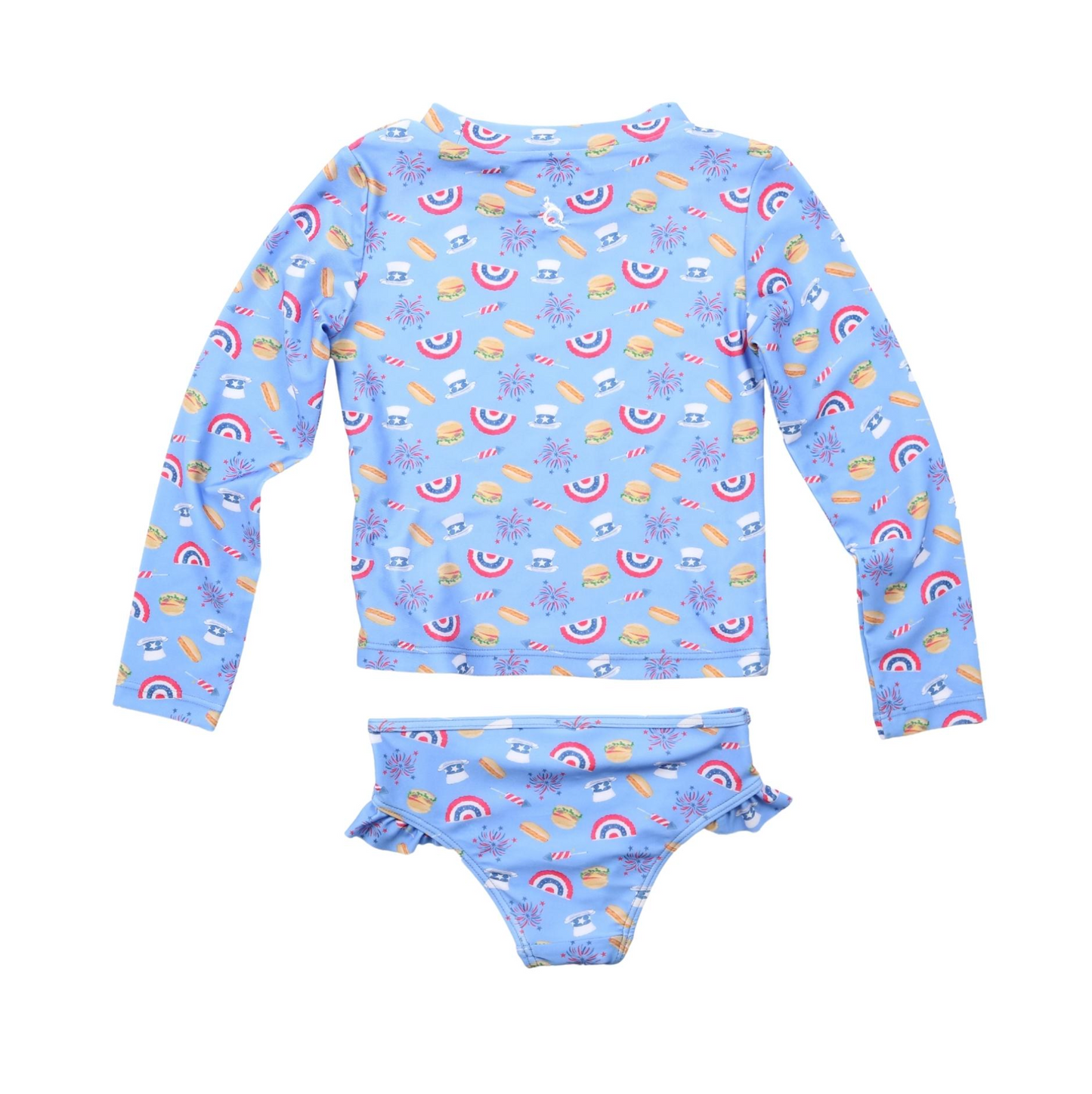 Independence Day Girl's Swimsuit