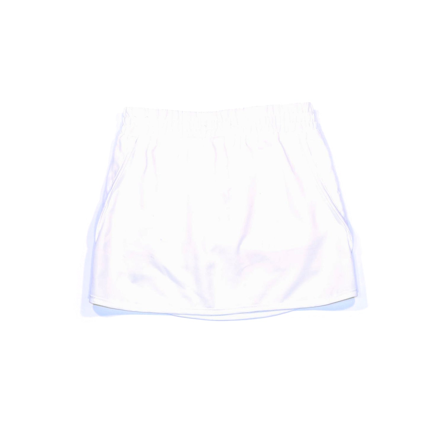 White Skort