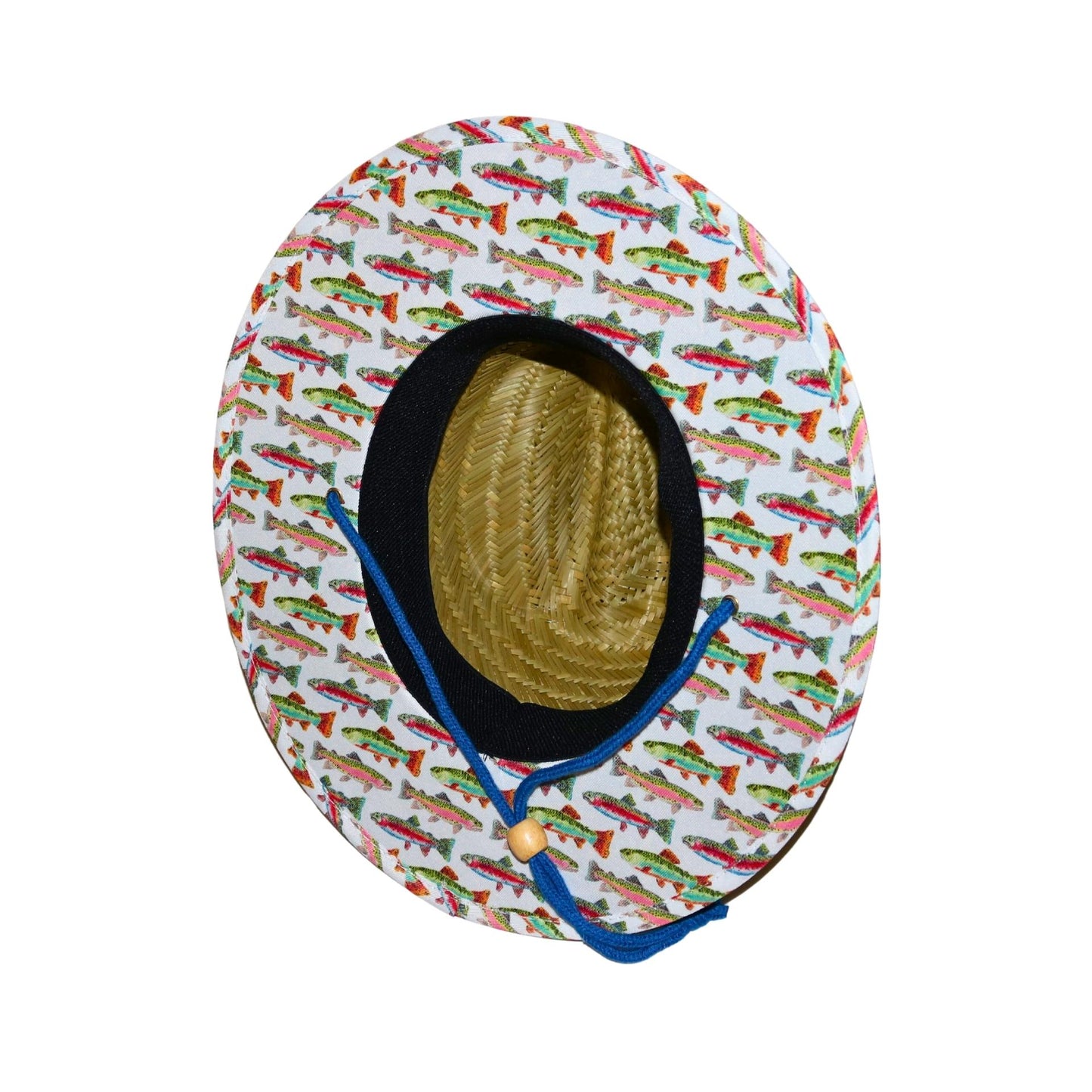 Trout Straw Beach Hat