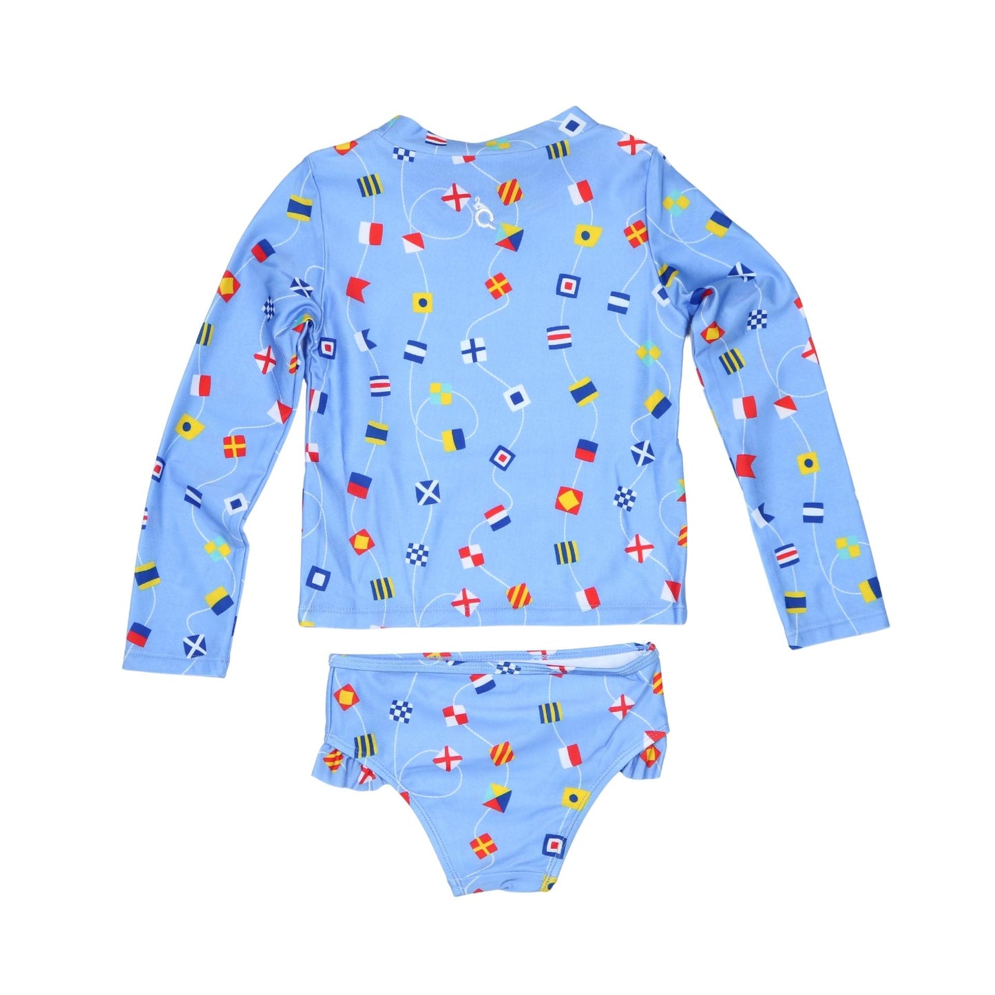 Nautical Flags Girl's Swimsuit