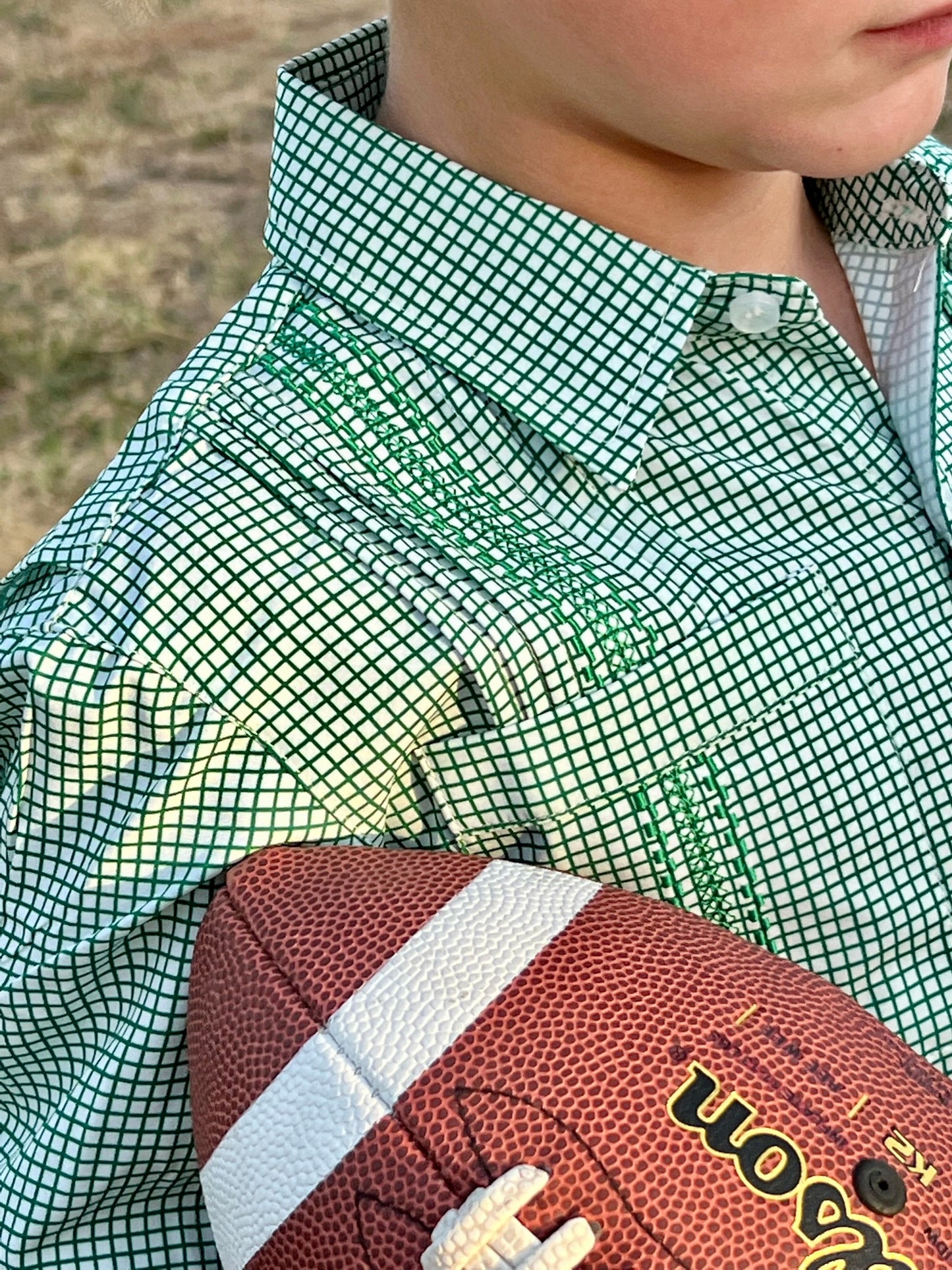Guayabera - Classic Green Short Sleeve Shirt