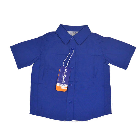 Navy Blue Short Sleeve Shirt