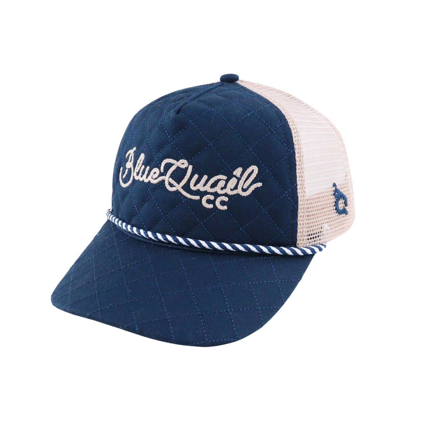 BlueQuail CC Quilted Snap Back Cap