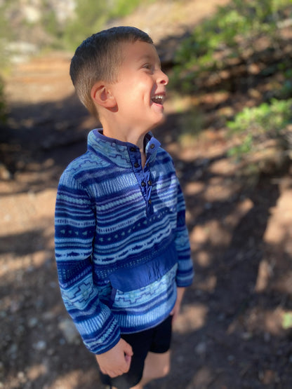 Aztec Sherpa Pullover