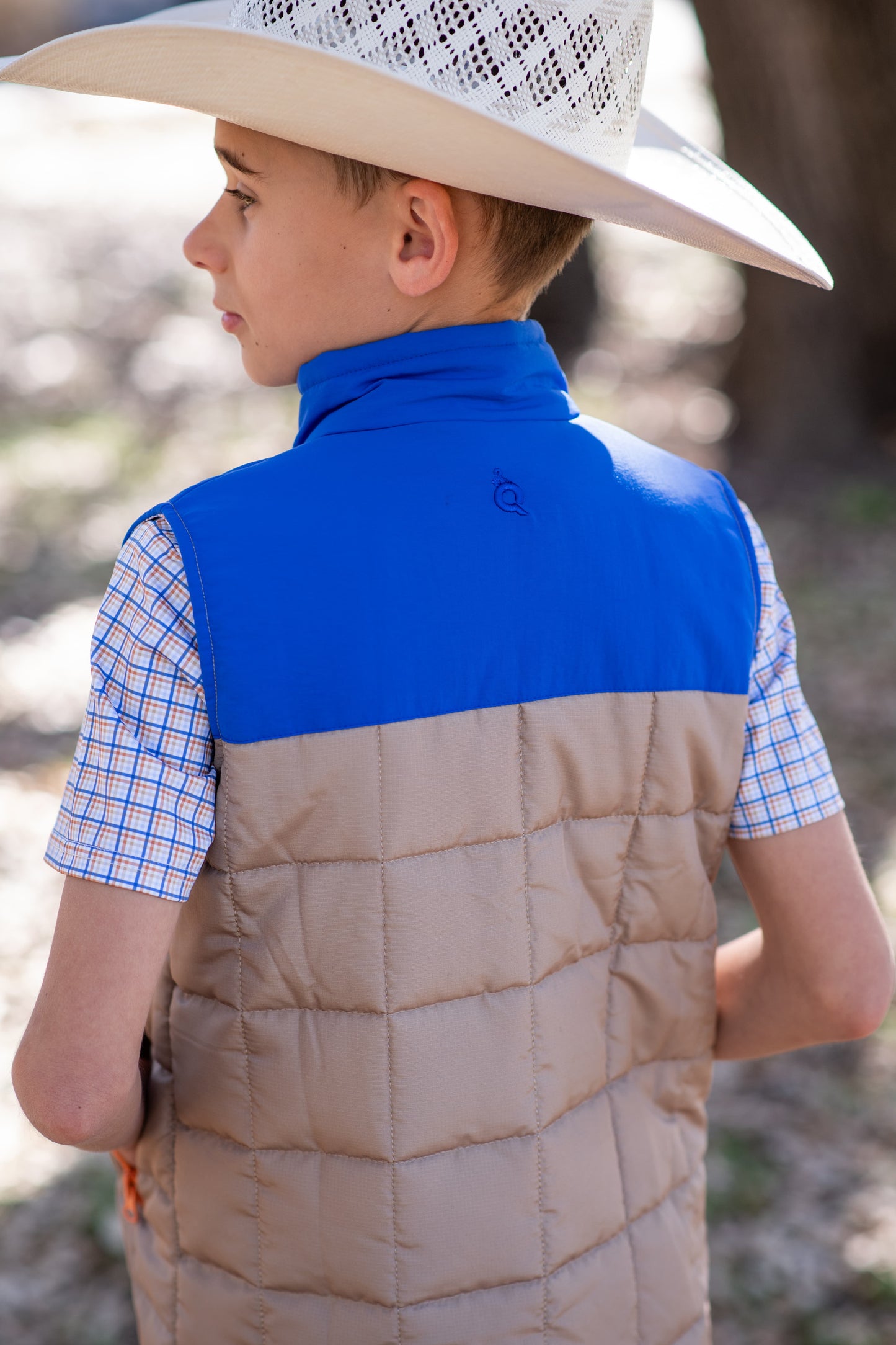 Brazos Plaid Vest