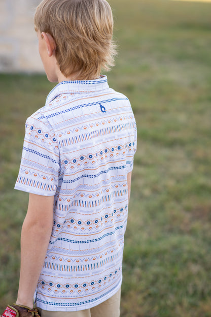 Baseball Fall Classic Polo Short Sleeve Shirt