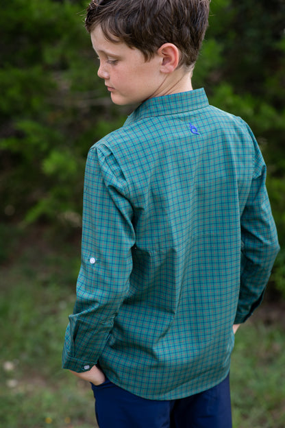 Holiday Tattersall Long Sleeve Shirt