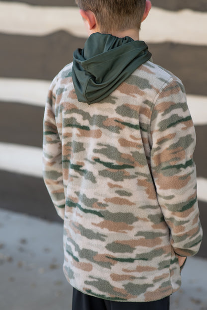Classic Camo Sherpa Pullover