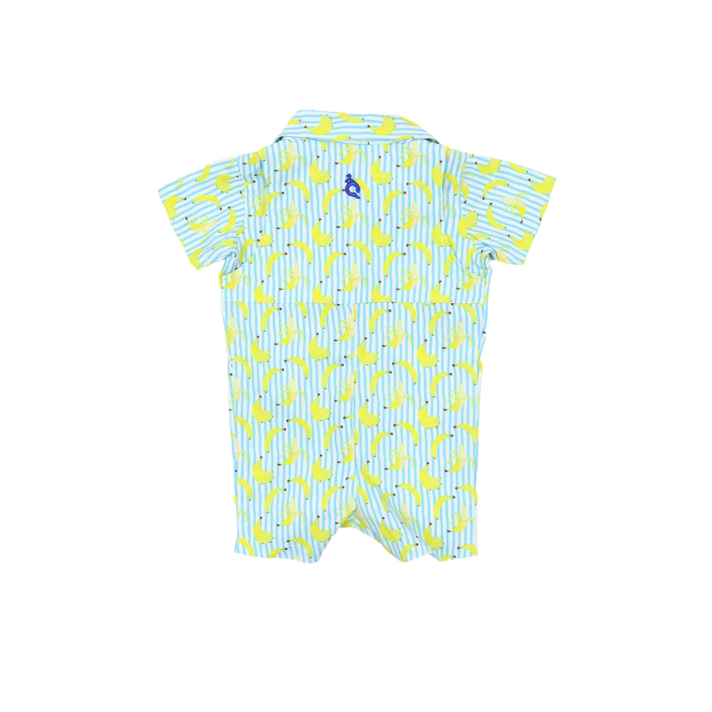 Bananas Short Sleeve Romper