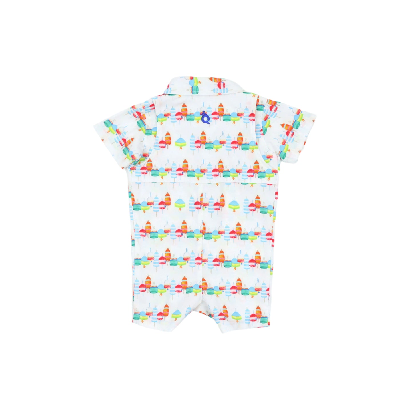 Buoys Short Sleeve Romper