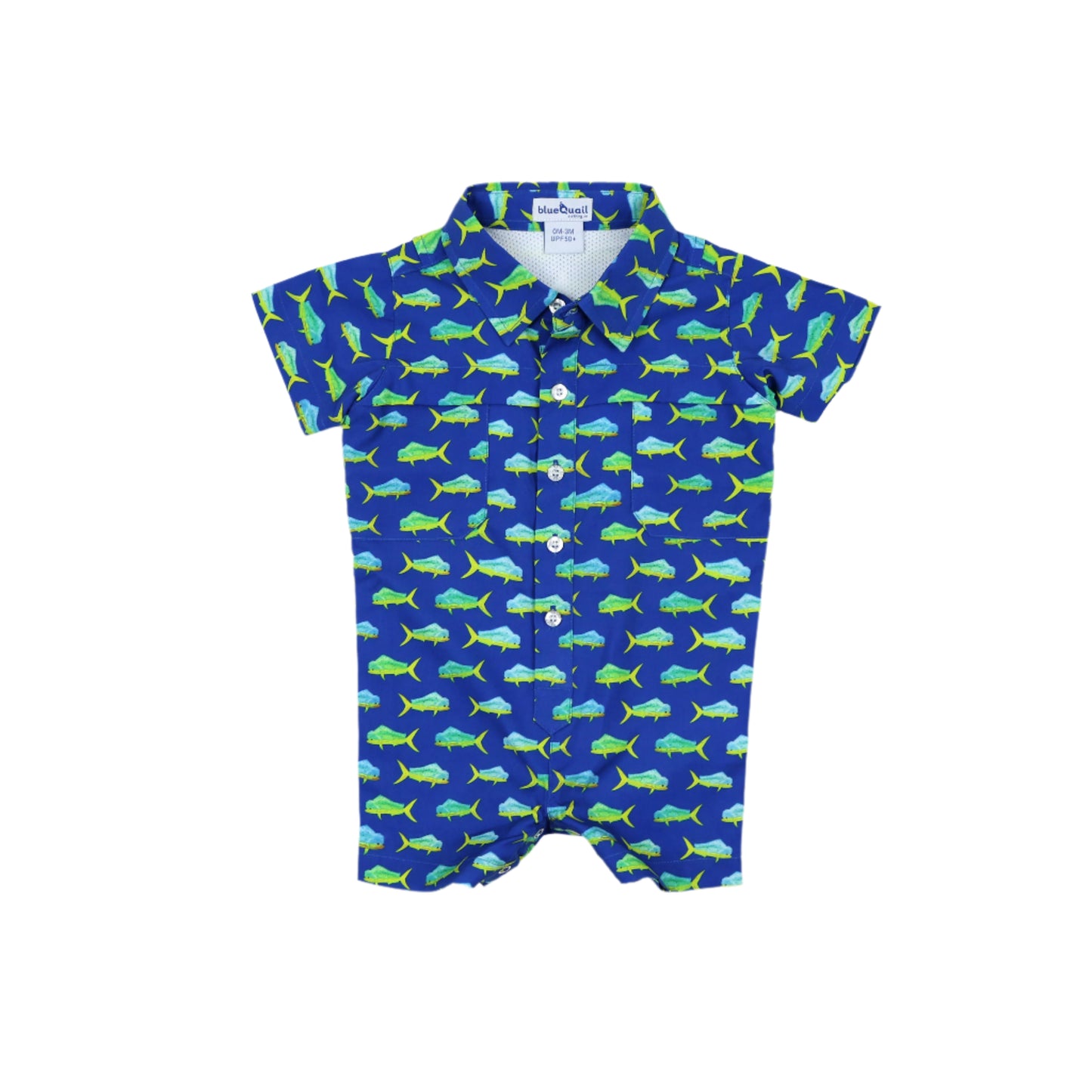 Mahi Mahi Short Sleeve Romper