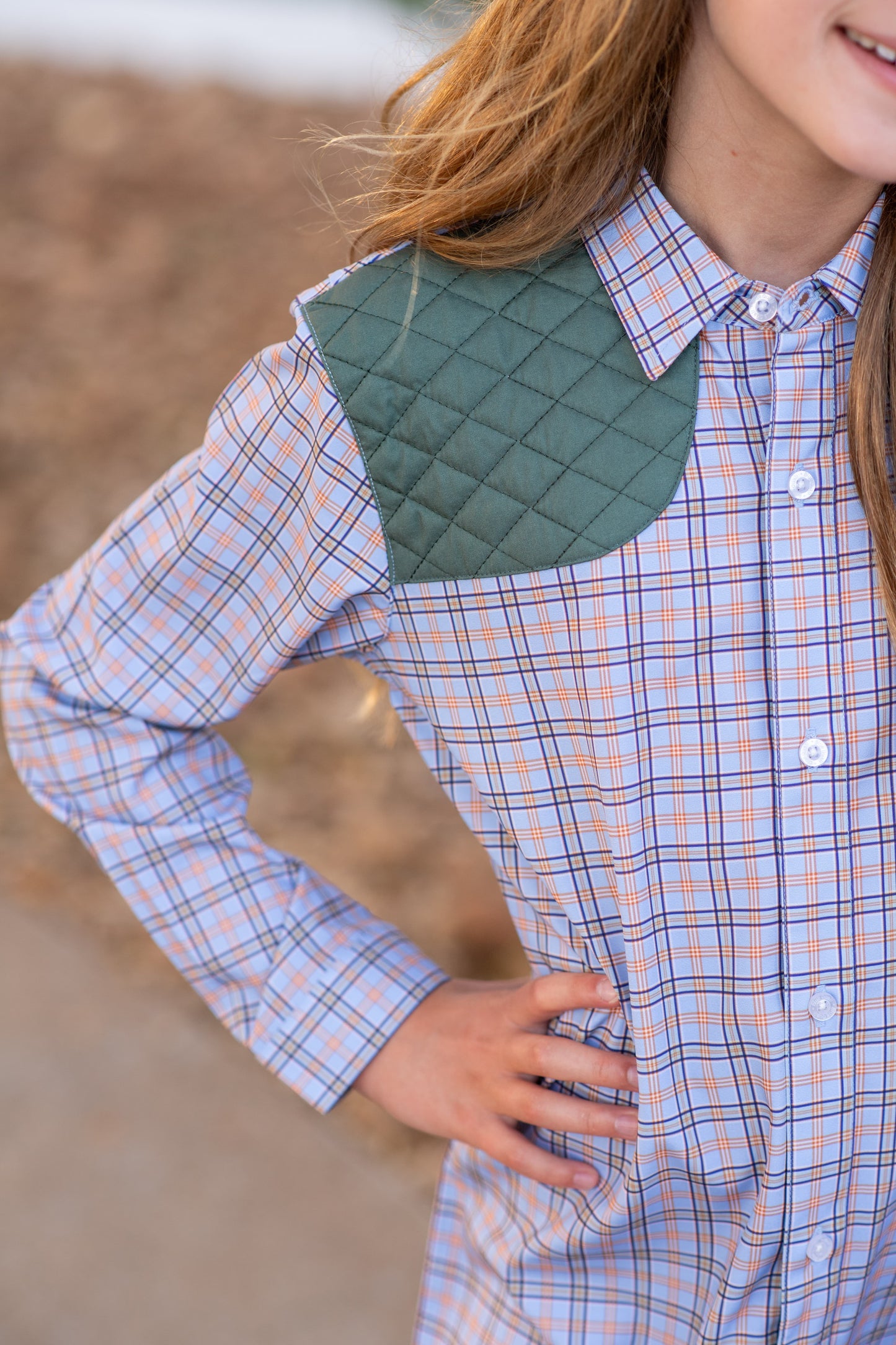 Aspen Plaid Long Sleeve Dress