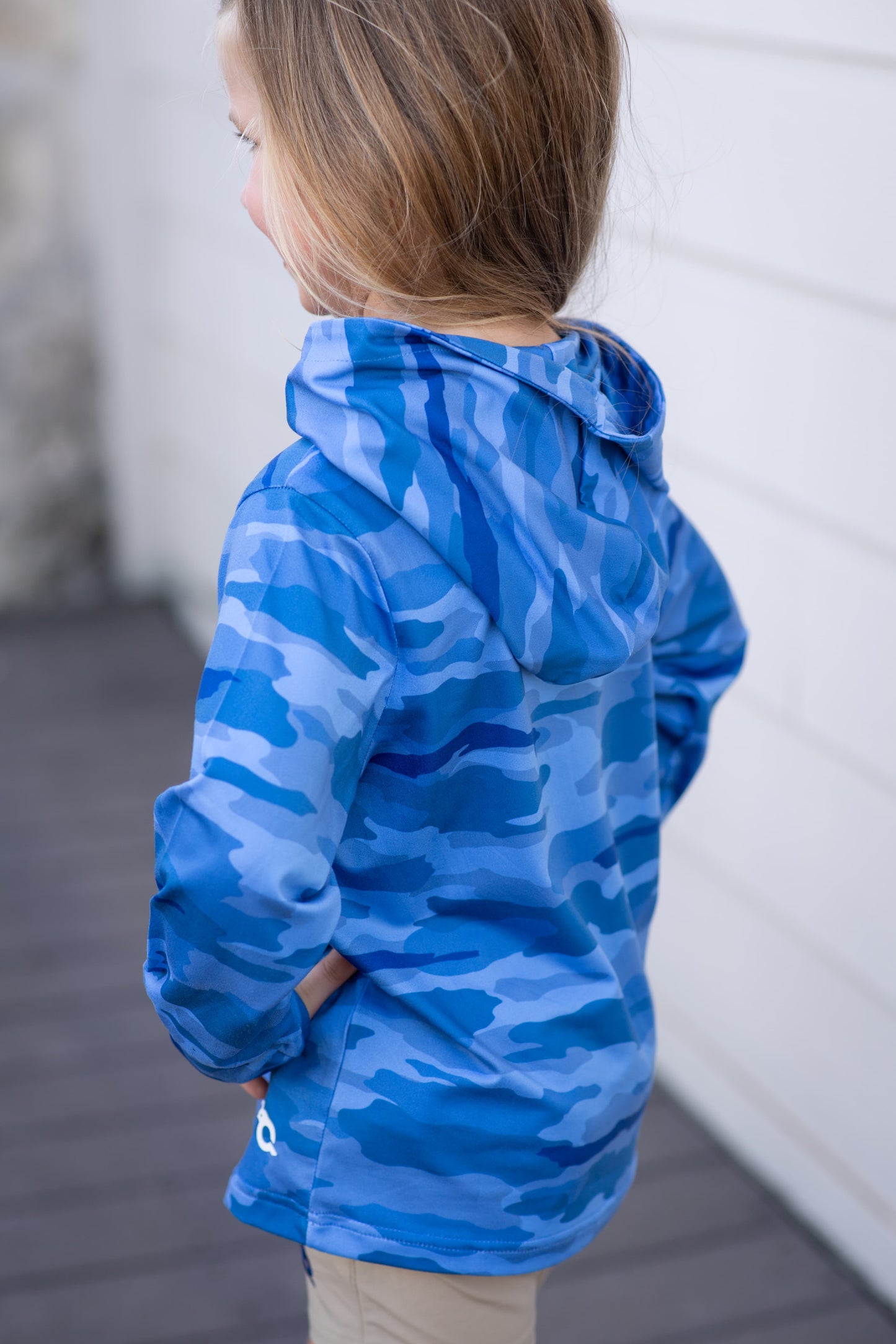 Open Water Camo Lightweight Performance Hoodie