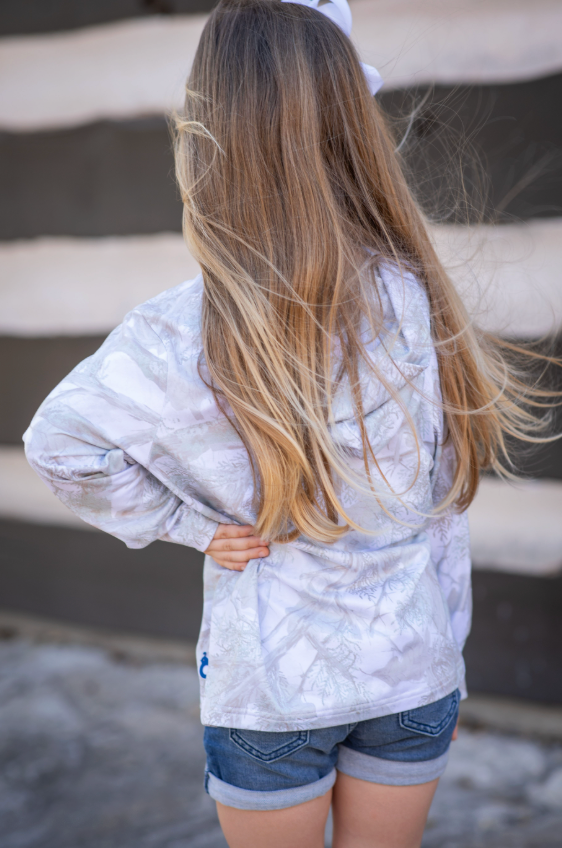 Whiteout Camo Lightweight Performance Hoodie