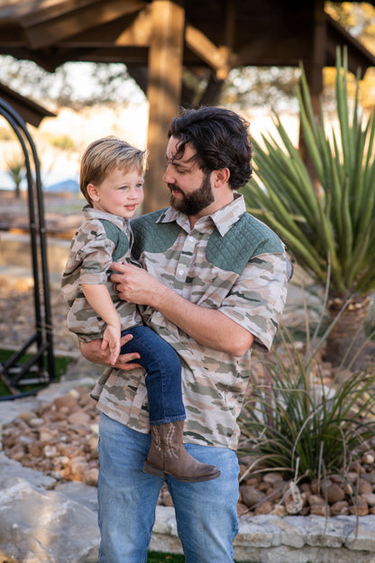 Men's - Classic Camo Short Sleeve Shirt
