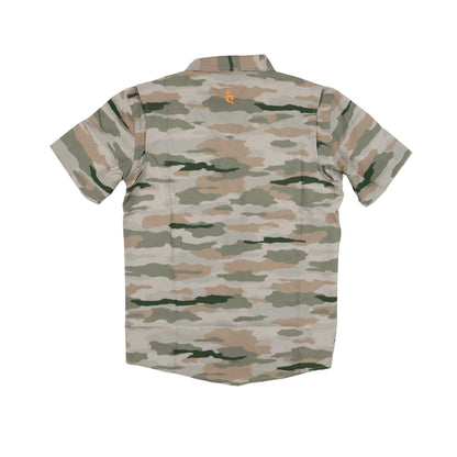 Classic Camo Pearl Snap Short Sleeve Shirt