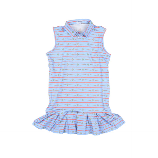 Extra Innings Polo Sleeveless Dress