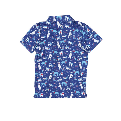 Yankee Doodle Dogs Polo Short Sleeve Shirt