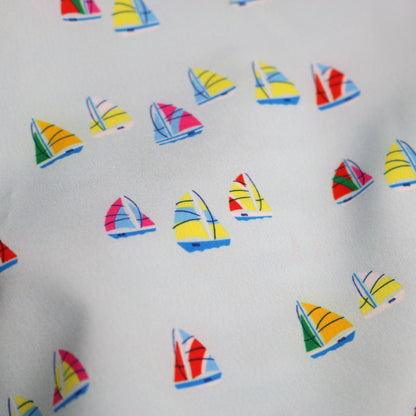 Boat Race Short Sleeve Romper